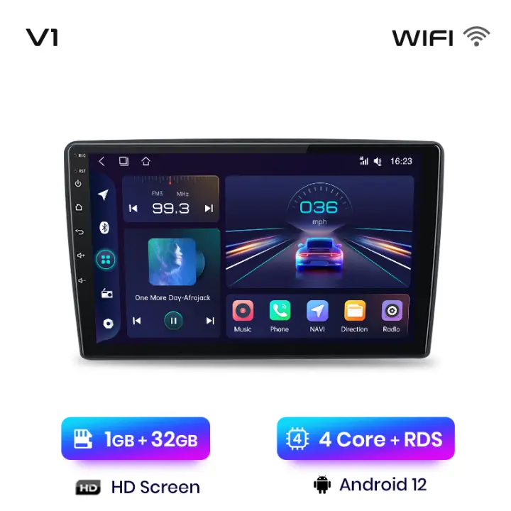 Junsun Radio Coche para Citroen C5 2008 2009 2010 2011 2012 2013 2014 2015 2016 2017 AI Voice 2 din Pantalla Coche Android Auto Multimedia Navegación GPS Auto radio - 1