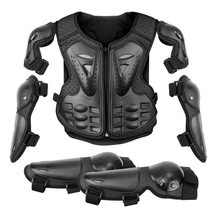 Armadura Protectora Para Niños Motos Off-Road Montaña Equipamiento De Protección Para Ciclismo En Moto Material ABS Y Nylon - 1
