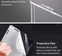 Caja De Exhibición De Acrílico Transparente 1pc Para Muñecas/Juguetes/Modelos Soporte De Almacenamiento Para Escritorio Protección Contra Polvo Estilo Moderno - details 4