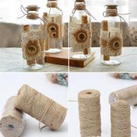 Cordón De Jute Natural Vintage Para Manualidades Y Decoración De Bodas Y Fiestas Tiras De Lino Para Costura Y Artesanía - details 6