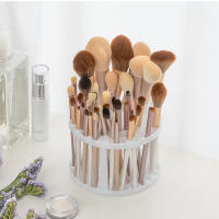 Organizador De Maquillaje Multifuncional Para Lápices De Cejas Y Pinceles De Maquillaje Almacenamiento Grande Para Utensilios De Rostro Material Plástico - details 4
