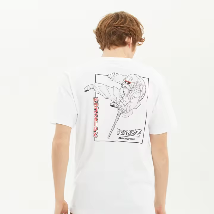 Camiseta Manga Corta HYDROPONIC DRAGON BALL Z ROSHI White DB505-01 - 1