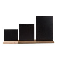 Mini Tablero De Lápiz Negro Pequeño Tablero Erasable De Mensaje Para Números De Mesa Tablero De Lápiz De Madera Blanco Mini Tableros De Lápiz - details 2