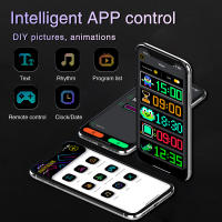 Panel De Pantalla LED Matriz De Pixeles Bluetooth APP Para Coche Hotel Bar Programmable LED Flexible Display Luz Nocturna DIY - details 9