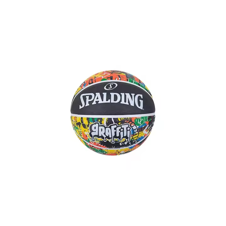 Balón Spalding Rainbow Graffiti Rubber 84372z Balones Baloncesto Spalding - 1