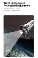 Lámpara De Camping Multifuncional 9 En 1 Portátil Impermeable Recargable Con Imán Luz De Emergencia Para TendaLinterna Exterior - details 7