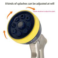 Manguera De Alta Presión Magia Para Riego Del Jardín Con Pistola De Agua Ajustable Multifuncional Metálica Resistente Al Desgaste Y La Corrosión Para Irrigación De Jardín - details 10