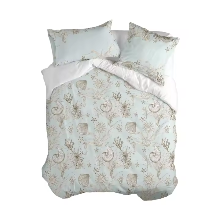 Happyfriday- Coral reef Funda nórdica, Fundas nórdicas 100% Algodón, calidad de 150 TC, Fabricado en España (No incluye fundas de almohada) - 1