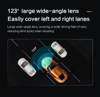Cámara De Coche Dahua S5 4K Con WiFi Control Por App Visión Nocturna Grabación Ciclica Control De Voz AI 3 Pulgadas Night Vision Loop Recording AI Voice Control Car Camera Dashcam - details 4
