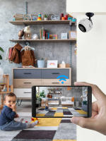 Cámara De Seguridad HD 1080p Con Grabación De Voz Y Visión Nocturna Cámara Inteligente Para El Hogar Recargable Por USB Con Visión Remota Y Magnetismo Fuerte - details 3