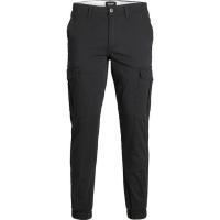 Jack & Jones Hombre Pantalón Cargo MARCO Slim Fit Algodón Elástico Bolsillos Laterales 12186889 L32 - details 0