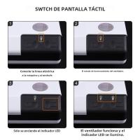 Máquina Coleccionadora De Polvo De Uñas 60W Aspiradora Potente Para Manicura Y Pedicura En Salón De Belleza Material Plástico - details 5