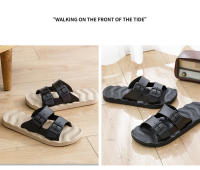 Chinelos Para Hombre Verano Uso Exterior Y Doméstico Antideslizantes Suela Suave Tallas Grandes 48-49 Sandalias Cómodas Para Baño Y Hogar - details 14