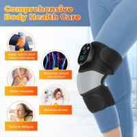 Masajeador de rodillas modelo privado 2025, masajeador eléctrico con calefacción, almohadilla para rodillas, compresa caliente para piernas frías, artefacto de fisioterapia para el dolor articular. - details 1