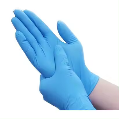 Guantes Nitrilo Examen, Cocina, Limpieza, Sanitario, Peluquería. 100 Uds. Sin Polvo. Ambidiestro en Azul o Negro. - 1
