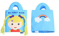 Libro De Tela Suave 3D Para Bebé Juguete Educativo Montessori Primera Edición Colorido Aprendizaje De Habilidades Básicas De La Vida Infantil - details 9