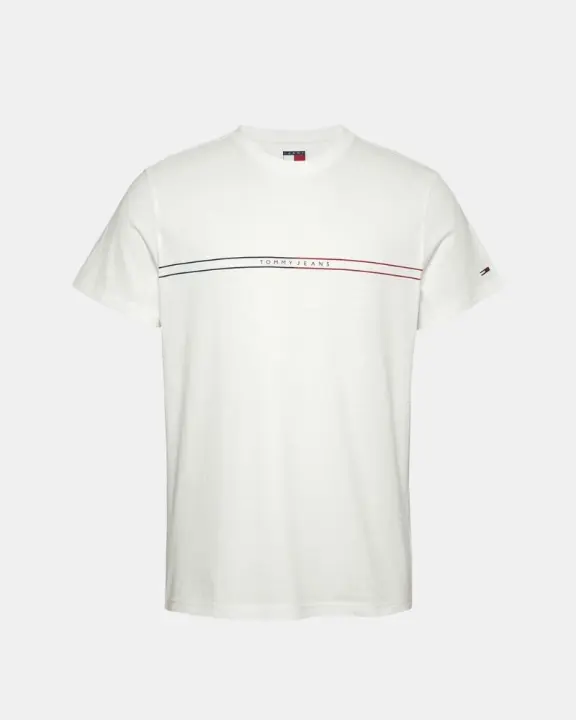 TOMMY HILFIGER DM0DM20779 Camisetas Manga corta Hombre Beige - 1