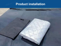 BLALION Cubierta De Escarcha Para Parabrisas De Coche Protección Invernal Anticongelante Para Ventana Delantera Universal Para Sedán SUV Hatchback Con Agujero Para Cámara De Dashboard - details 13