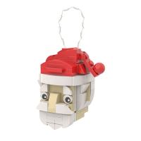Bloques De Construcción De Navidad Con Colgante De Árbol De Navidad Y Personajes Como Santa Claus Yegua De Navidad Y Muñeco De Nieve Decoración De Ambiente De Navidad Sin Batería Para Adultos - details 5