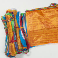 Bandeeras De Oración Budistas Coloridas 5M 20 Hojas Estándar Para Jardín Suministros Religiosos Tíbetanos Bandera De Tibet - details 0