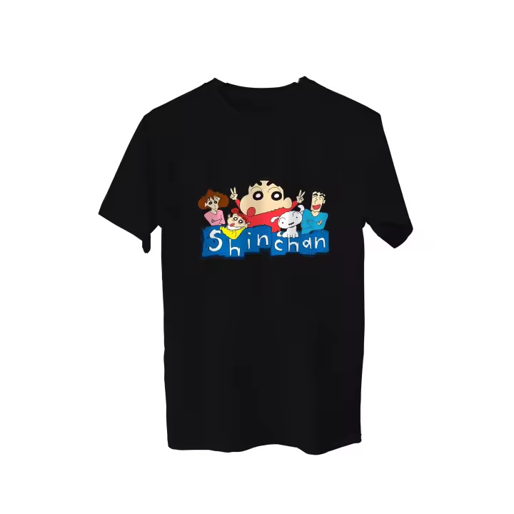 Camiseta Shinchan. Shin Chan. Shinnosuke Noara. Himawari. Misae. Hiroshi. Boo Chan. Nene. Masao. Kazama. Nanako. Varios colores. Todas las tallas. - 1