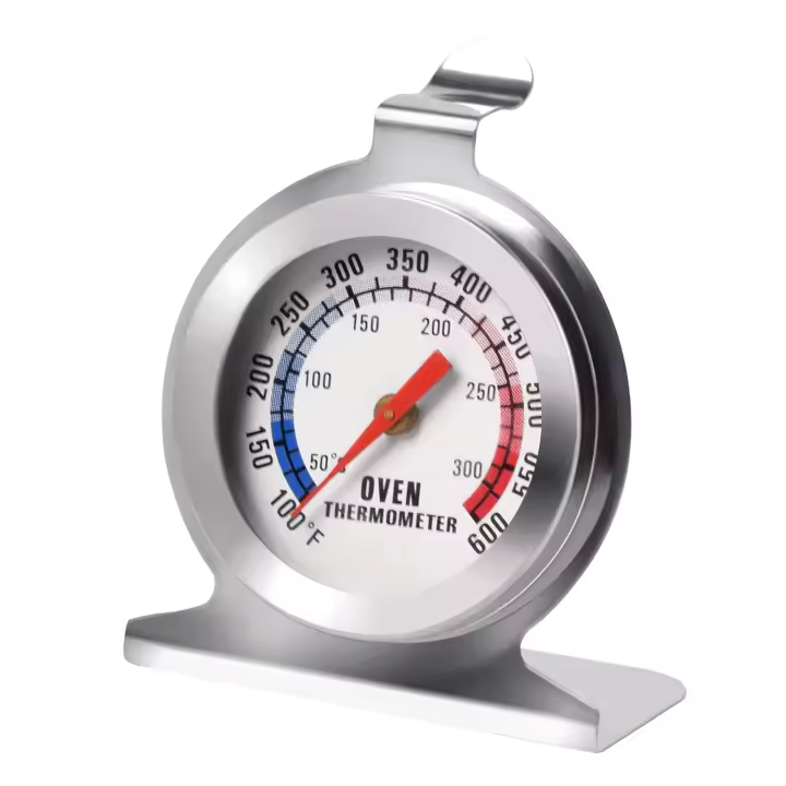 Termómetro De Horno LMETJMA JT307 Con Gancho Para Cocción Y Barbacoa Analógico Y Instantáneo Material Metálico Para Cocina - 1