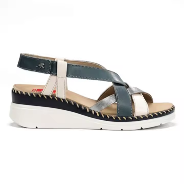Shoes Sandalias Mujer marca Fluchos modelo F2135 para mujer en color azul - 1