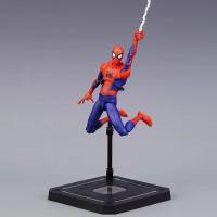 Figura De Acción Spider-Man into the Spider-Verse Sv Peter B. Parker Sentinel Miles Modelo De Juguetes PVC Para Coleccionistas - details 0