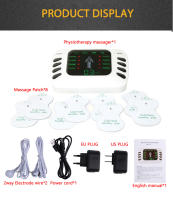 Dispositivo De Estimulación Muscular Eléctrica Electrodo Corporal Parche De Acupuntura Relajante Masajeador Corporal - details 8