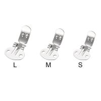 20Pcs Clip De Zapatos En Acero Inoxidable Blanco Herramientas De Bricolaje Para Manualidades Y Accesorios De Moda Color Plata - details 5