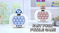 Juguete Electrónico De Nivel 999 Pop Quick Push Bubbles Máquina De Juegos Portátil Para Niños Alivio De Presión Al Comprimir Juguete Regalo - details 1