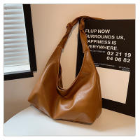 Bolso De Hombro Grande Y De Gran Capacidad Vintage 2025 Para Mujeres Bolso Cruzado De Moda Y Sencillo Con Una Corredera En Colores Negro Rojo Vino Plata Marrón Y Blanco - details 12