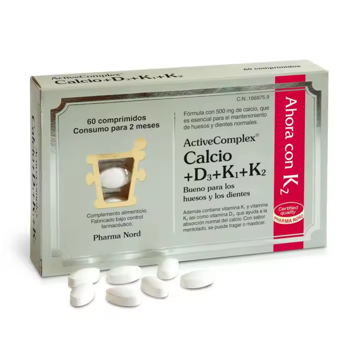 Pharma Nord Activecomplex Calcio + D3 + K 60 Comprimidos - 1