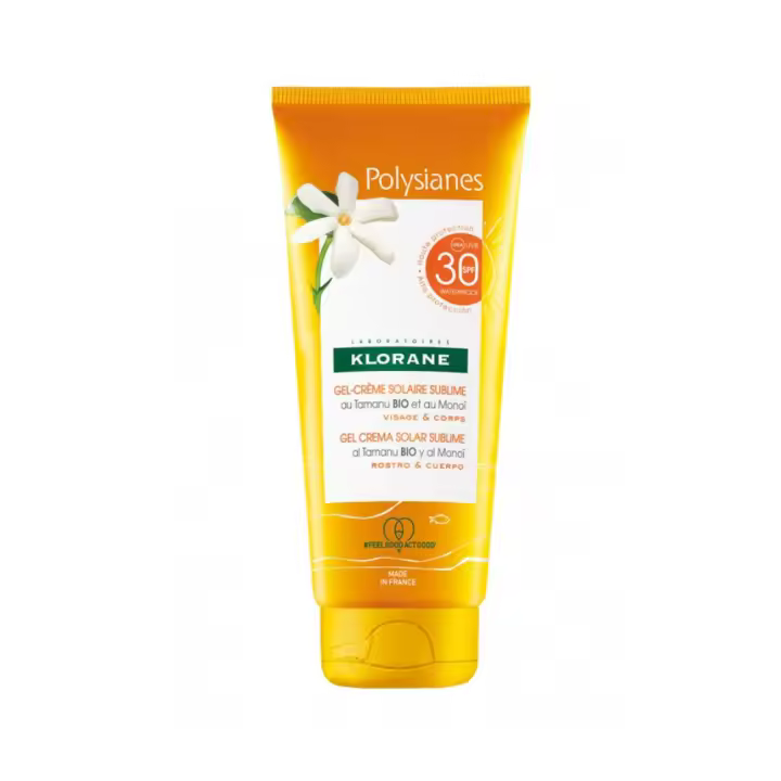 Gel-Crema Solar Sublime SPF 30, 200 ml. - Klorane - 1