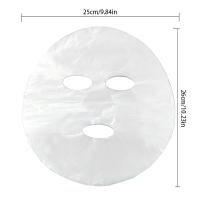 Mascarilla Plástica Transparente Para Limpieza Facial Y Belleza Disponible En Pack De 1 Pieza Herramientas De Maquillaje Para Rostro Y Cuello - details 5