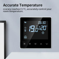 Termostato WiFi Tuya Control Remoto De Temperatura Para Calefacción Por Piso Eléctrico Compatible Con Google Home Alexa Smart Life App - details 5