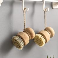 Cepillo De Limpieza Para Platos De Cocina Ecológico De Madera Y Coco Herramienta De Limpieza Para La Casa Uso Duradero - details 1