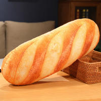 Almohada De Peluche Francesa Para Panecillos 20-100cm Imagen Impresa Food Plushie Regalo Para Hombres Decoración Para Fiesta Y Sueño - details 17