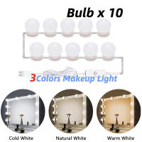Luz De Espejo De Maquillaje LED Para Mesa De Vestir Iluminación USB 12V Dimmer Panel De Pared Para Baño Regalo Para Mujeres - details 8