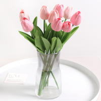 5/10Pcs Decoración De Tulipes Artificiales Para Hogar Y Jardín Decoración De Bodas Y Fiestas Ornamento De Vaso De Mesa - details 15