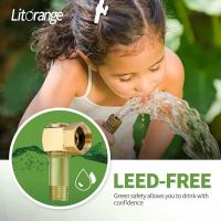 Adaptador De Tubo De Jardín APWIKOGER De Latón Conector GHT a 0.8 Juego De Conexiones Para Jardín Accesorios De Rotación Fácil Instalación Sin Herramientas Necesarias - details 3