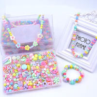 Juguetes De Perlas DIY Para Niñas Con Conjunto De Accesorios 24 Cajas Hacer Joyería Y Pulseras Creativo Regalo Para Niños - details 12