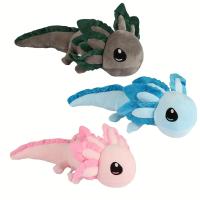 Juguete De Peluche Axolotl De 42cm Ojos Vividos Dinosaurio Muñeco De Peluche Para Decoración Del Hogar Y Regalo De Cumpleaños Para Niños - details 4