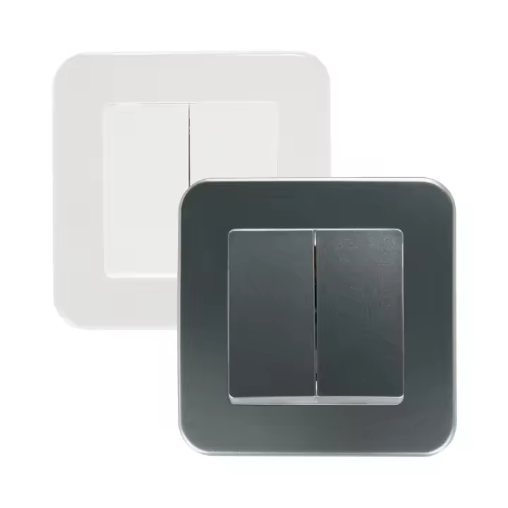 Ledkia Interruptor Doble Classic - Cambia con Estilo Tu Hogar - 1