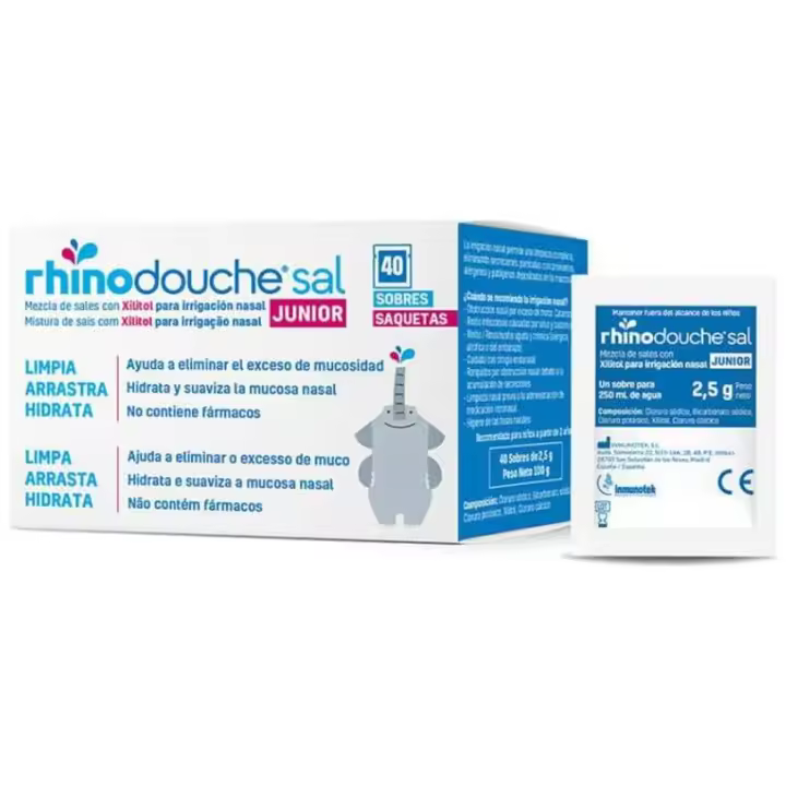 Rhinodouche Sal Junior Saquetas Para Lavagens Nasais 40X2_5G - 1