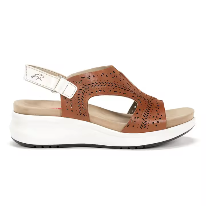 Shoes Sandalias Mujer marca Fluchos modelo F1481 para mujer en color cuero - 1