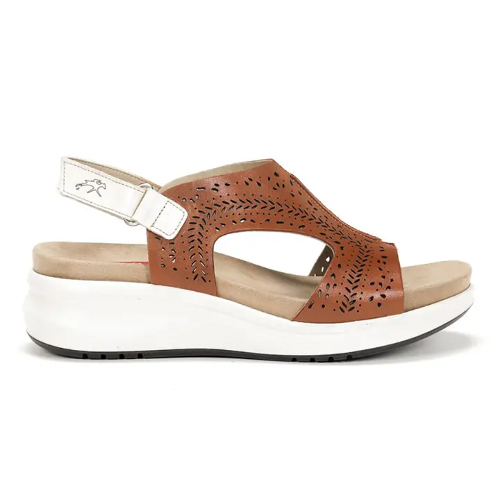 Shoes Sandalias Mujer marca Fluchos modelo F1481 para mujer en color cuero - 1