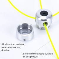 Cabezal de Corte de Aluminio Cabezal de Corte de Cuchillo universal Cabezal de Corte de Carrete with 4 Hilos de Nailon Cabezal de Corte de Carrete de Doble Hilo Cortadora de céped y desbroadadora - details 1