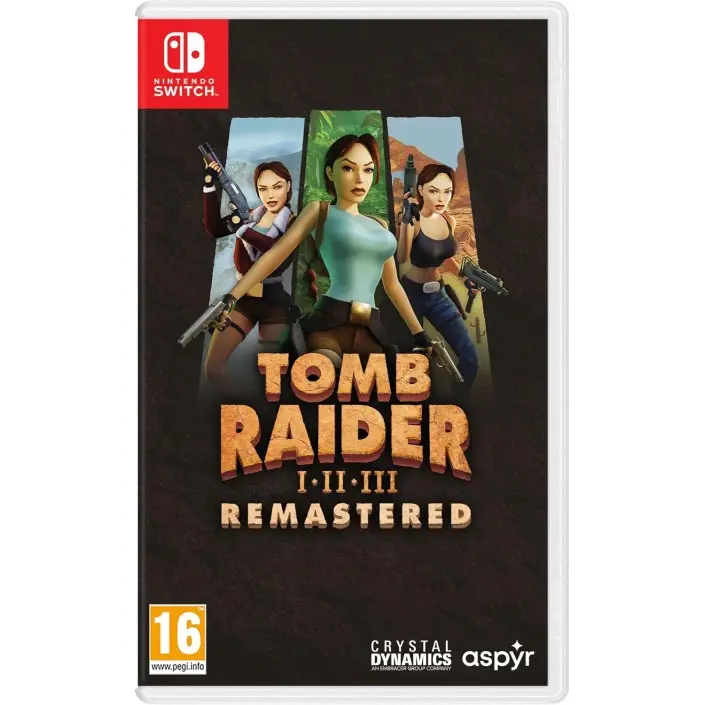 Juego Tomb Raider I-III Remasterizado Para Nintendo Switch - PAL EU - Nuevo Original Precintado - 1