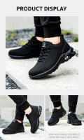 Zapatos De Seguridad Para Hombres Y Mujeres Transpirables Deportivos De Trabajo Con Punta De Acero Y Protección Contra Puntas Zapatos De Almohadilla Y Suela De PU - details 9